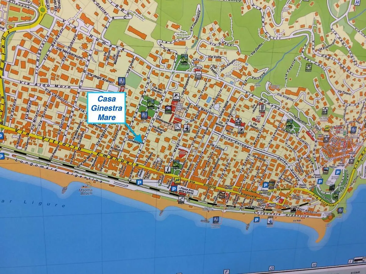 Casa Ginestra Mare Apartment Bordighera